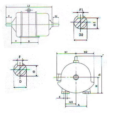 DC motor 20kw
