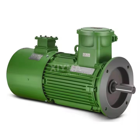 Three phase induction AC motor with frequency converter speed regulation Three phase induction motor